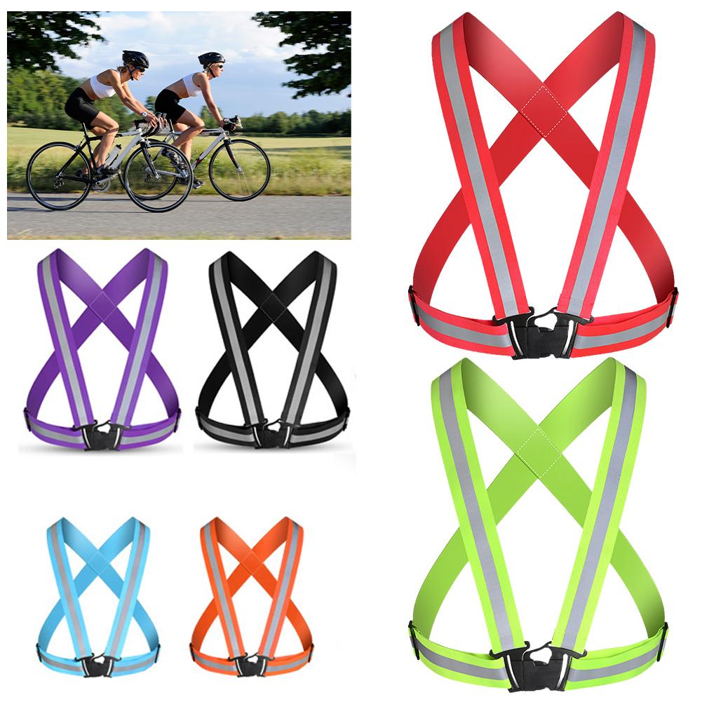 Running Gear Satisfy - سترات أمان خارجية قابلة للتعديل، سترة