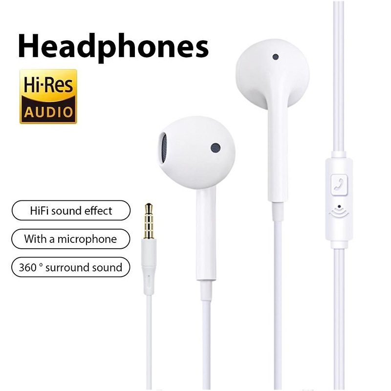 Running Gear Headphones - سماعة أذن سلكية 3.5 ملم مع