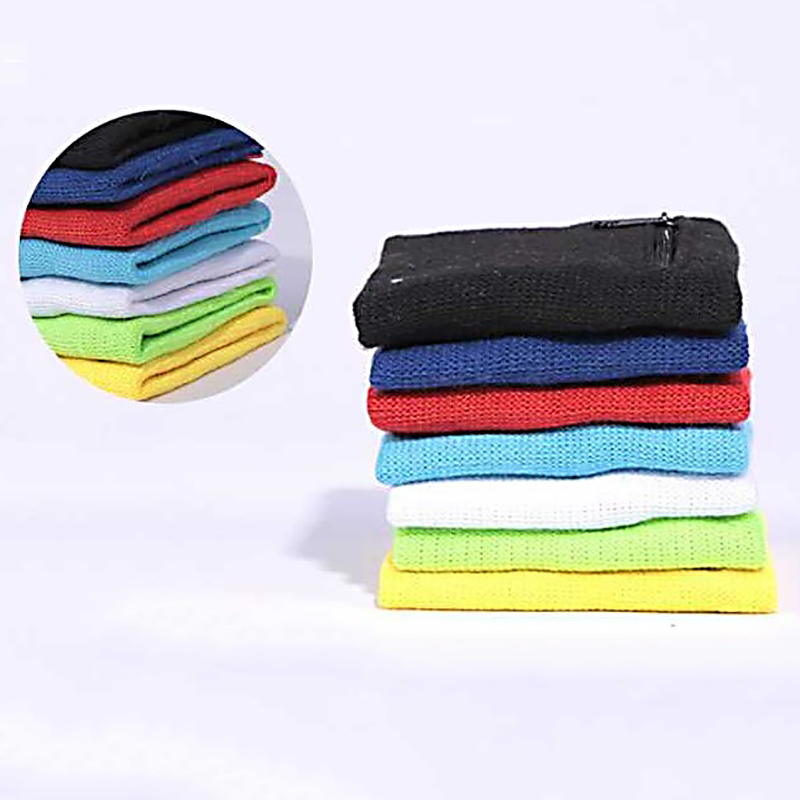 Sweat Band Wrist - حزام معصم رياضي مع جيب بسحاب،
