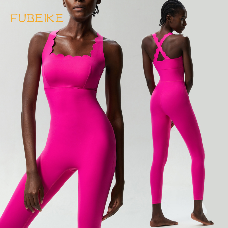 Running Gear Woman - FUBEIKE موجة صغيرة الجمال الظهر اليوغا