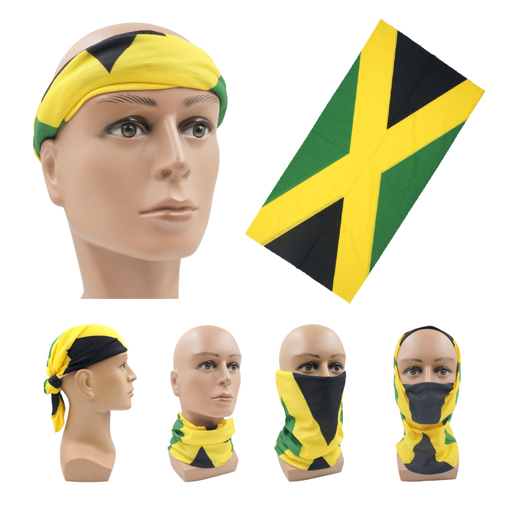 Running Gear Satisfy - تنفس تشغيل قناع الوجه الأوشحة جامايكا