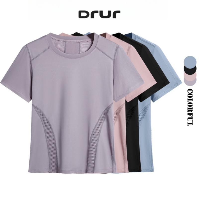 Running Gear Woman - DRUR الصيف خفيفة الوزن تشغيل تي
