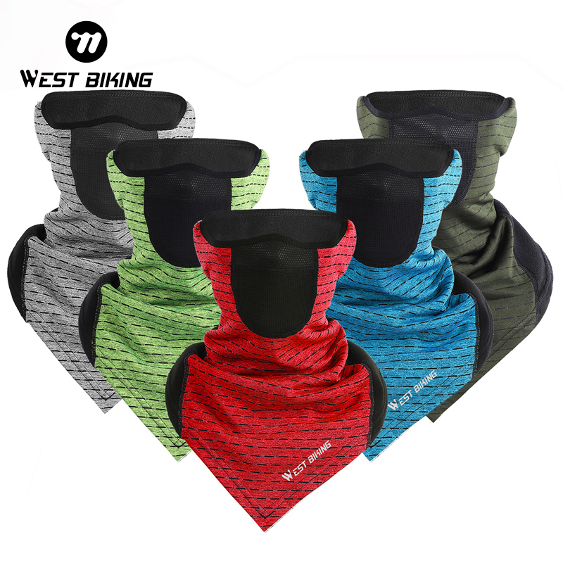 Running Gear Winter Men - غرب ركوب الدراجات-قناع تزلج صامد للرياح