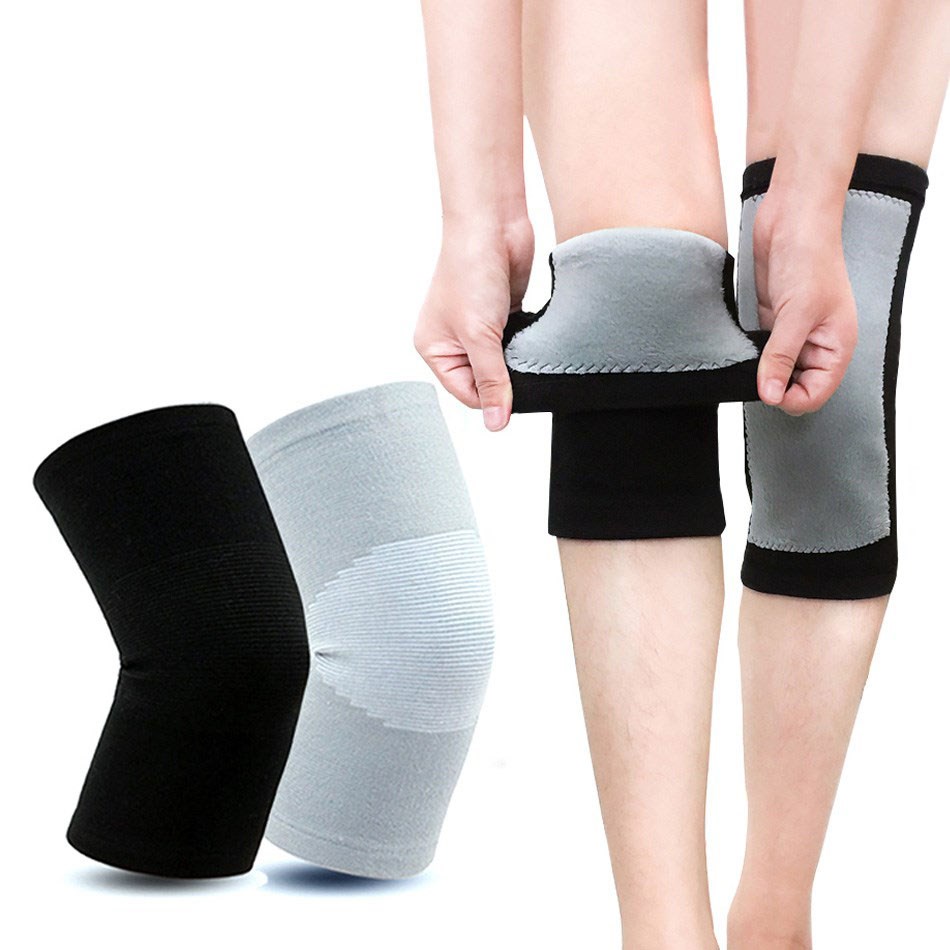Running Gear Winter Men - Woسوير زوج واحد من وسادات الركبة