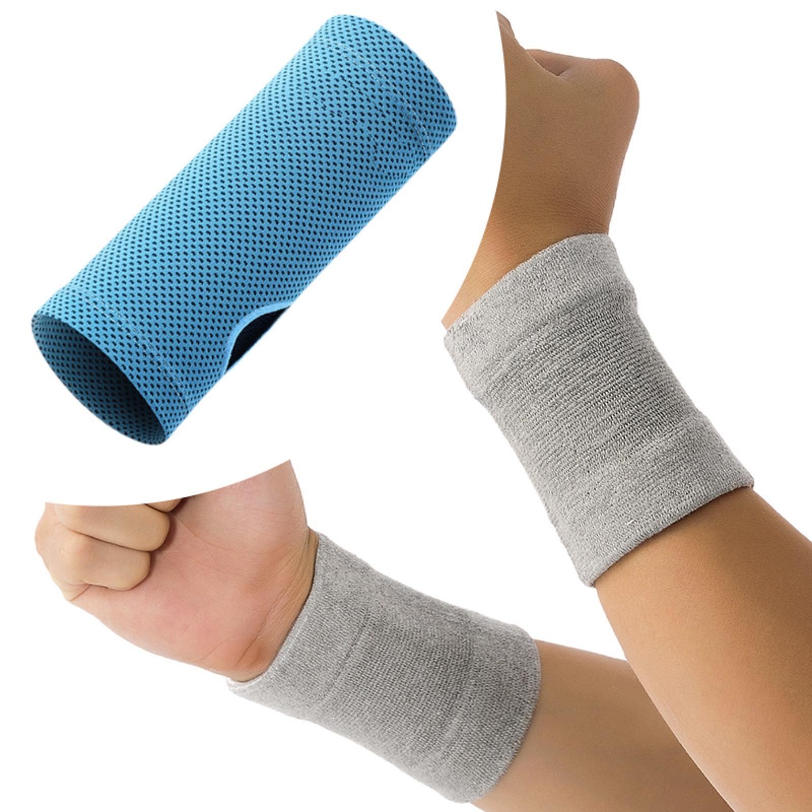 رباط معصم رياضي مرن قابل للتنف - مراجعة Sweat Band Wrist وسعره