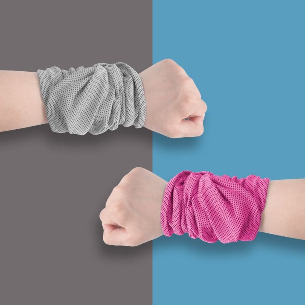منشفة رياضية محمولة من ألياف ا - مراجعة Sweat Band Wrist وسعره