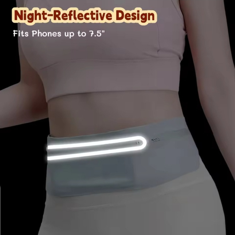 حزام جري عاكس للضوء بثلاثة جيو - مراجعة Running Gear Phone Holder وسعره