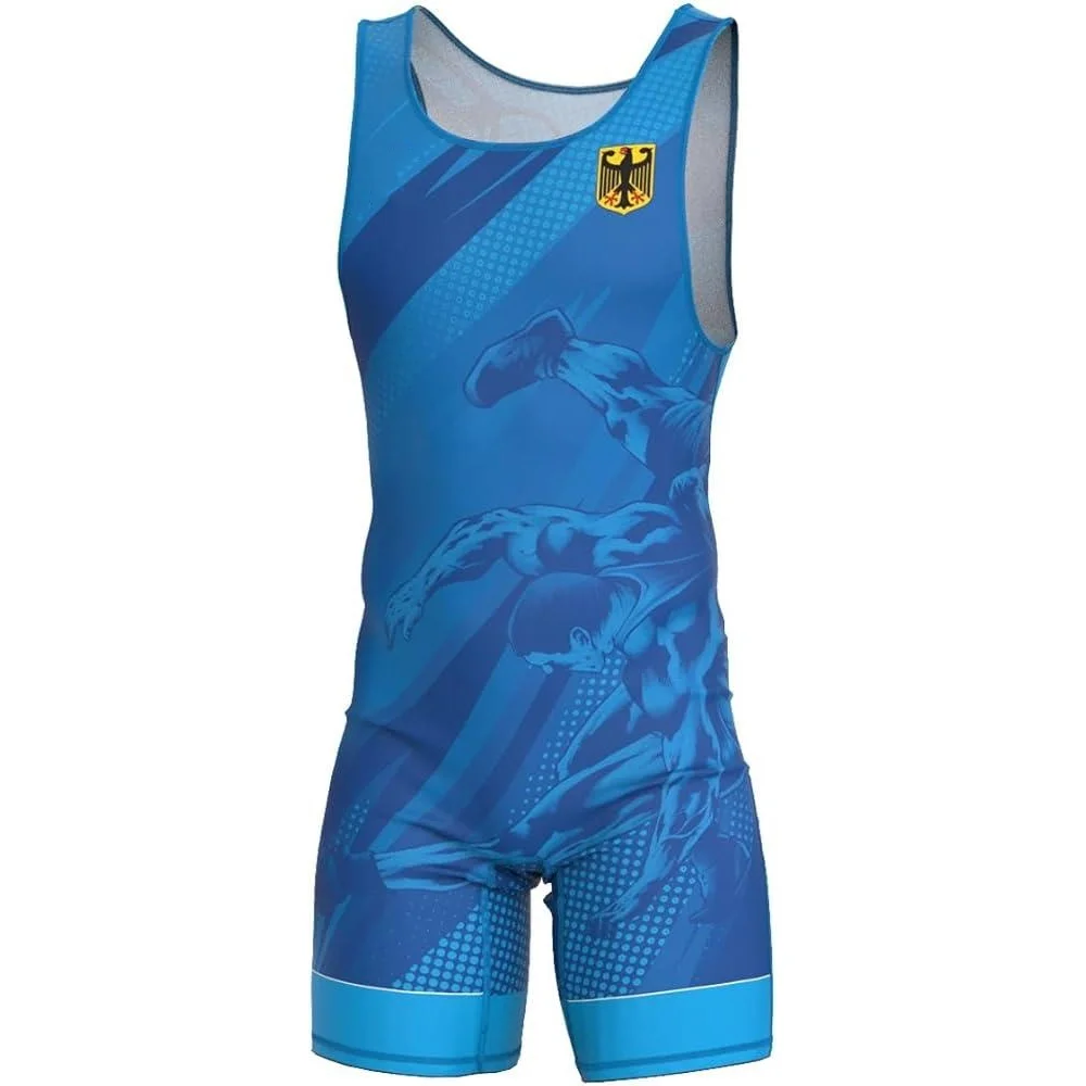 رجل ملابس تحتية للمصارعة موحدة - مراجعة Running Gear Train وسعره