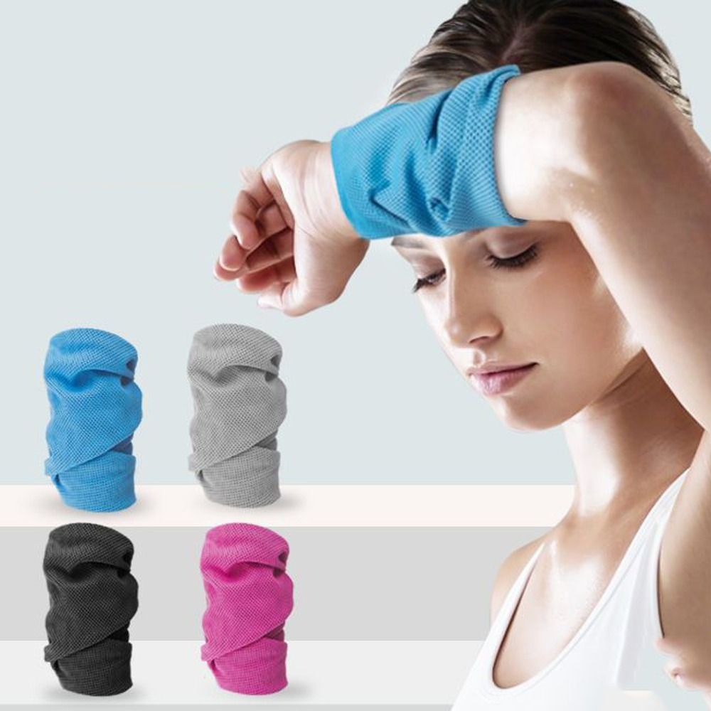 منشفة رياضية لامتصاص العرق من  - مراجعة Sweat Band Wrist وسعره