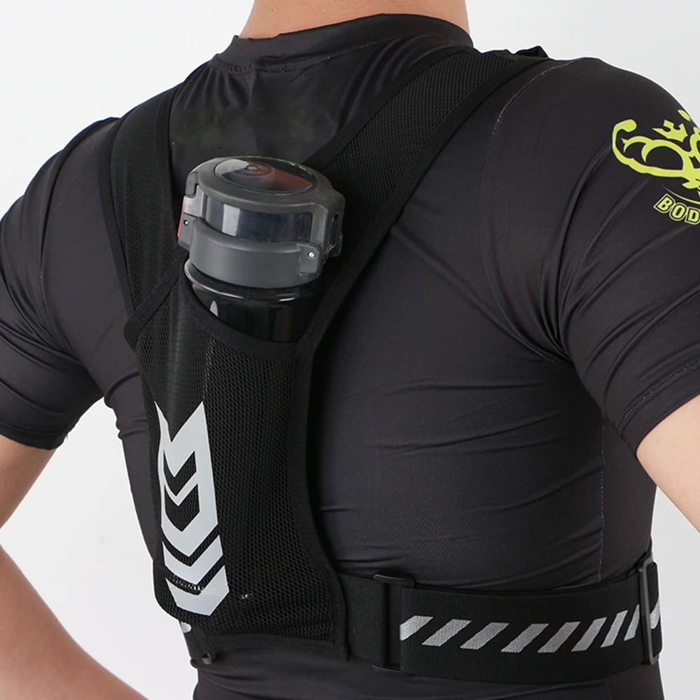 سترة جري عاكسة مع حامل هاتف وج - مراجعة Running Gear Phone Holder وسعره