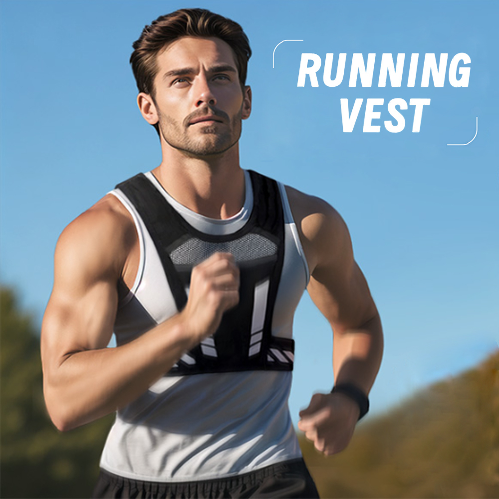 سترة جري عاكسة مع حامل هاتف وج - مراجعة Running Gear Phone Holder وسعره