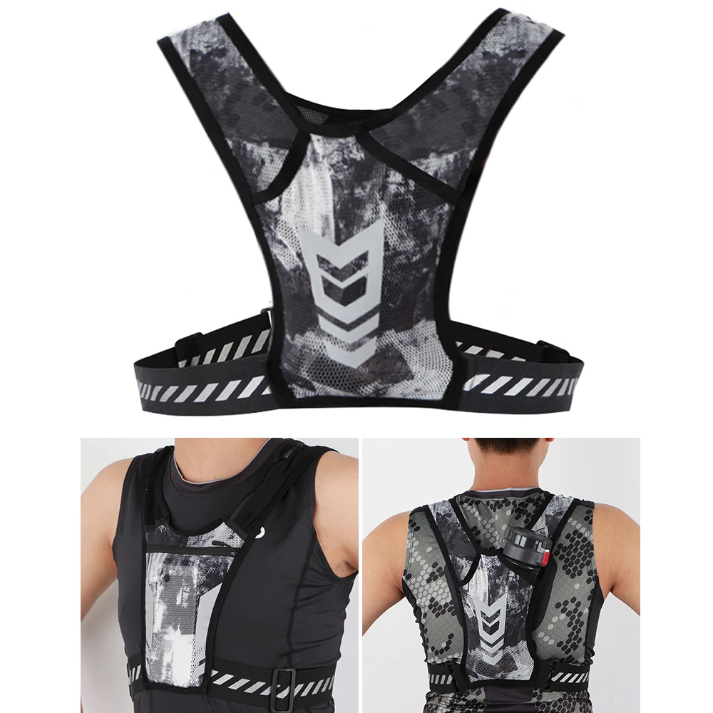 سترة جري عاكسة مع حامل هاتف وج - مراجعة Running Gear Phone Holder وسعره