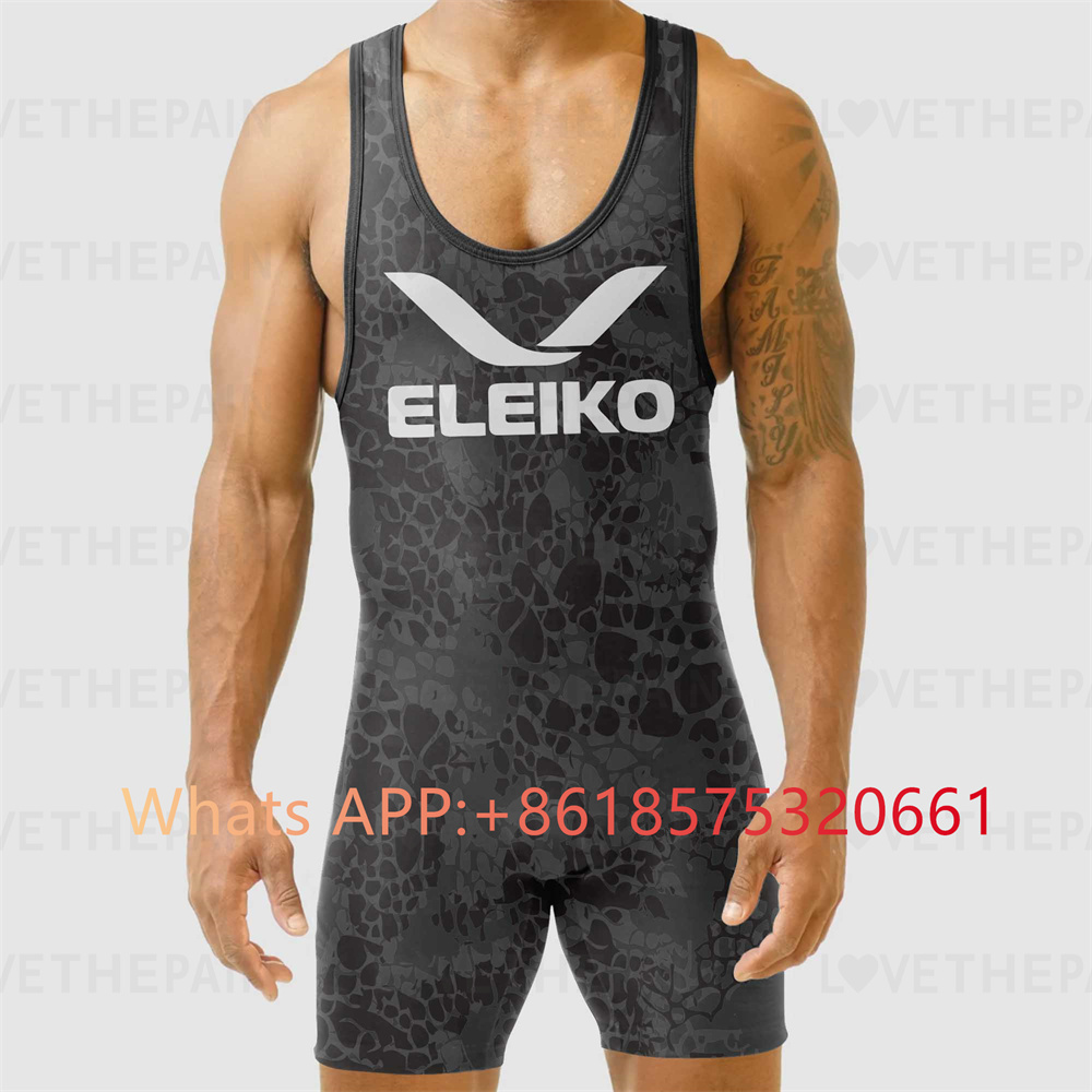 ELEIKO رجل ملابس تحتية للمصارع - مراجعة Running Gear Train وسعره