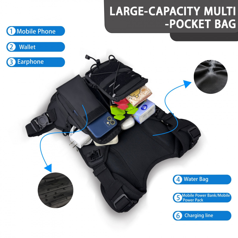 حقيبة صدر تكتيكية جديدة لعام 2 - مراجعة Running Gear Satisfy وسعره