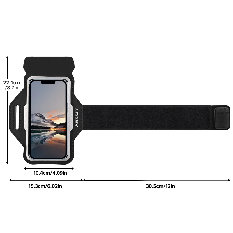 HAISSKY حقائب ركض رفيعة للغاية - مراجعة Running Gear Phone Holder وسعره