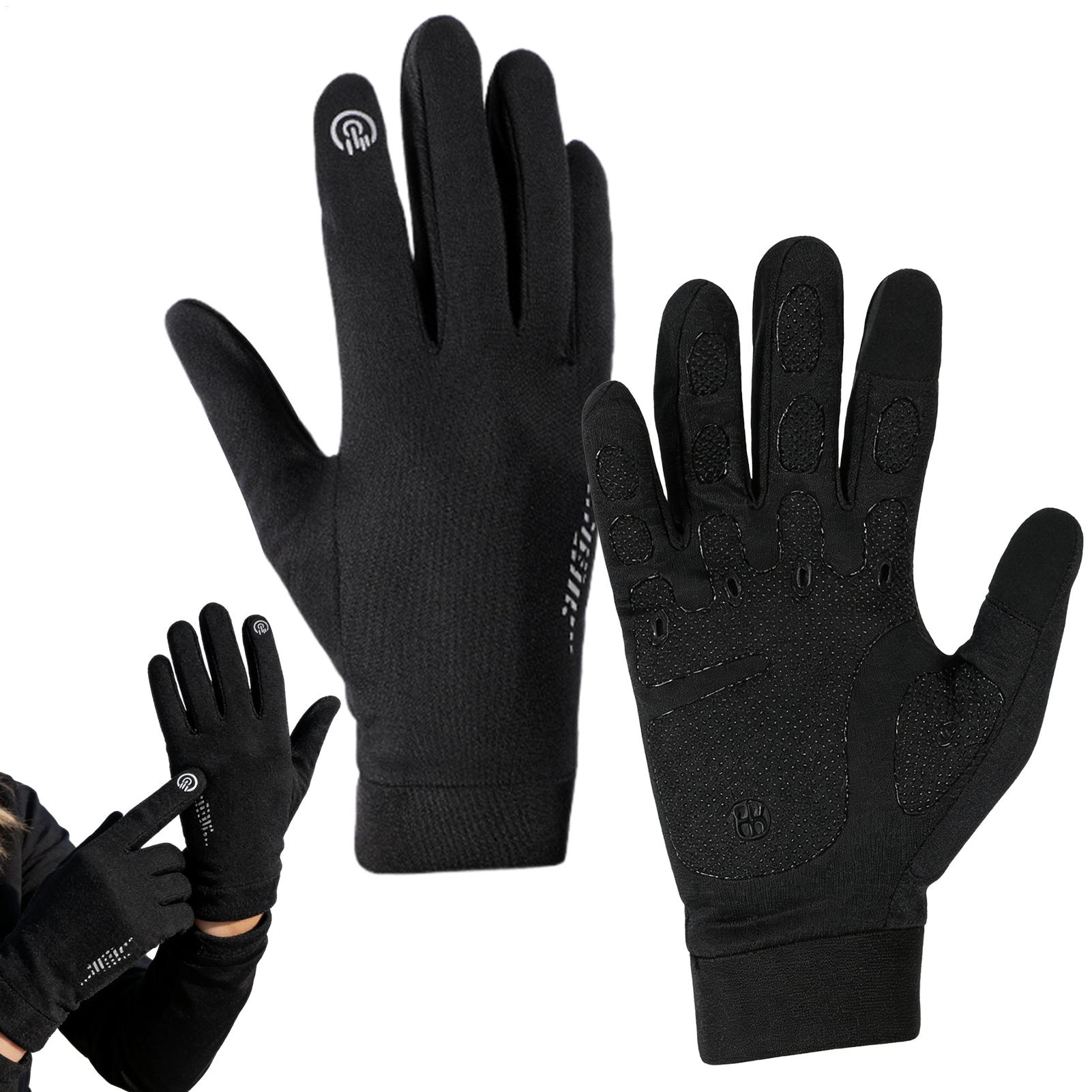 قفازات كاملة الأصابع للطقس الب - مراجعة Running Gear Winter Men وسعره