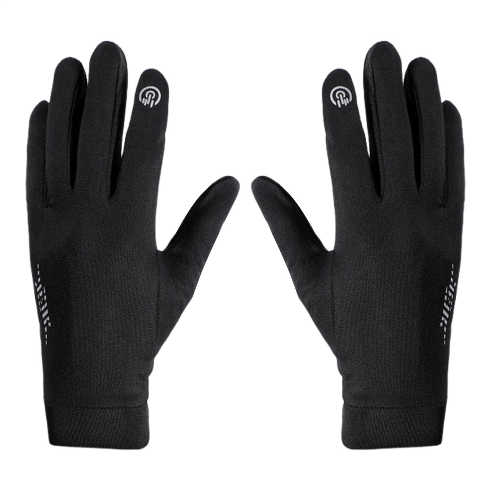 قفازات كاملة الأصابع للطقس الب - مراجعة Running Gear Winter Men وسعره