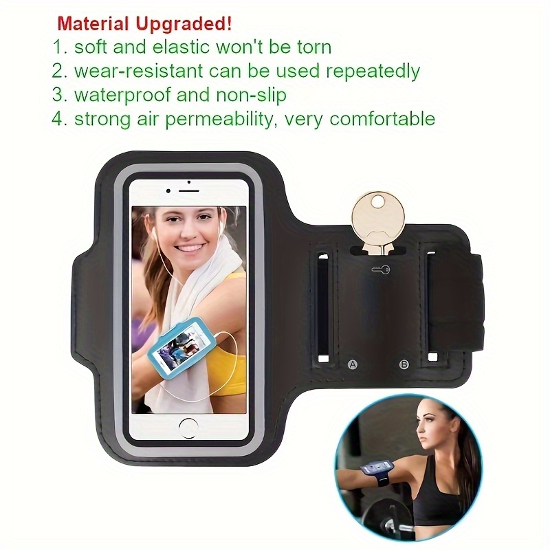 حامل هاتف رياضي عالمي مقاس 7 ب - مراجعة Running Gear Phone Holder وسعره